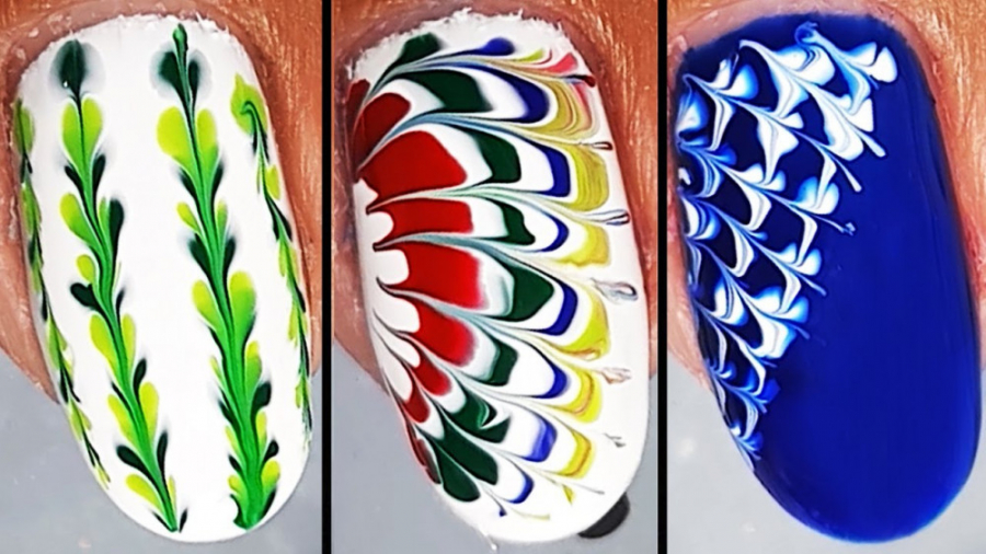 طراحی جدید ناخن کریسمس | آموزش 3 مدل دیزاین ناخن