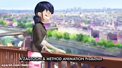 دختر کفشدوزکی و گربه سیاه