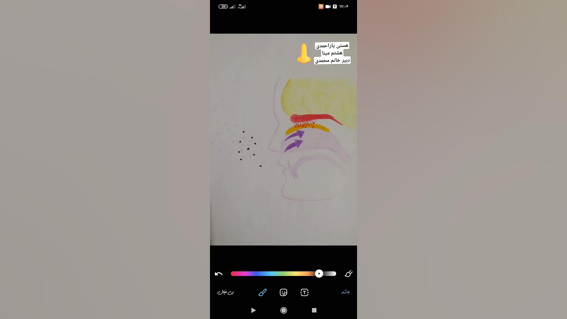 حس بویایی علوم هشتم فصل پنجم پریناز ایزدیار