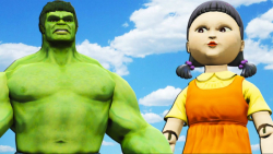 نبرد هالک با عروسک بازی مرکب ،...
