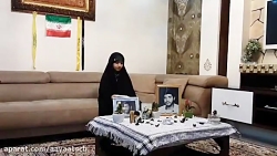 نرگس ایزدی،زندگی نامه شهید احمد امینی،جشنواره ایران من1400،دبستان آیات