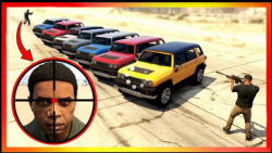 آیا گلوله اسنایپر میتواند از شیشه های ماشین در GTA عبور کند؟::