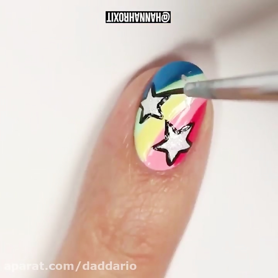 آموزش دیزاین ناخن - طراحی زیبای ناخن 1