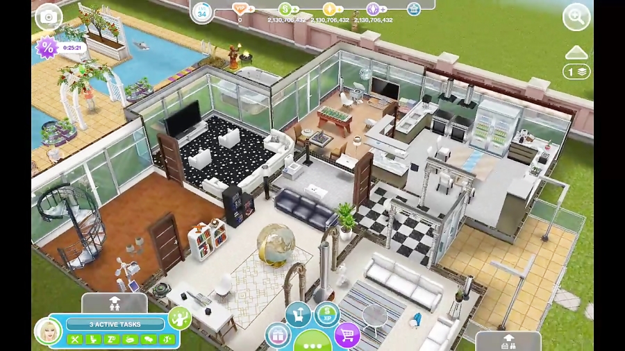 خانه رویایی من در sims freeplay