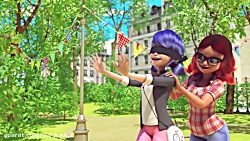 دختر کفشدوزکی و گربه سیاه دوبل...