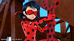 دختر کفشدوزکی و گربه سیاه دوبل...