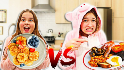 چالش خوردن بهترین غذا با مدی و...