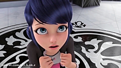 دختر کفشدوزکی و گربه سیاه دوبل...