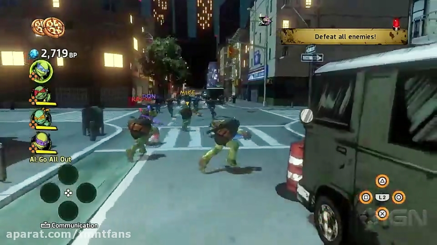 اولین تریلر از گیمپلی عنوان TMNT : Mutants In Manhattan