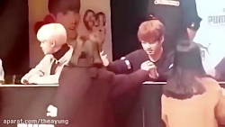 رفتار بی تی اس به ارمی هاشون