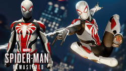 گیم پلی بازی Marvels Spider-Man با لباس Armored Advanced - اسمارتین