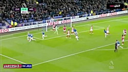 خلاصه بازی اورتون ۲ ۱ آرسنال