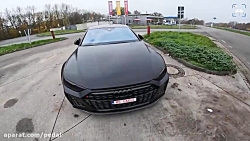 تست سرعت آئودی RS7 در اتوبان