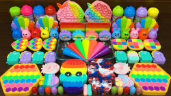 اسلایم میکس  رنگین کمان  اسلای...