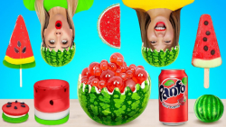 چالش دسر هندوانه | چالش و موقع...