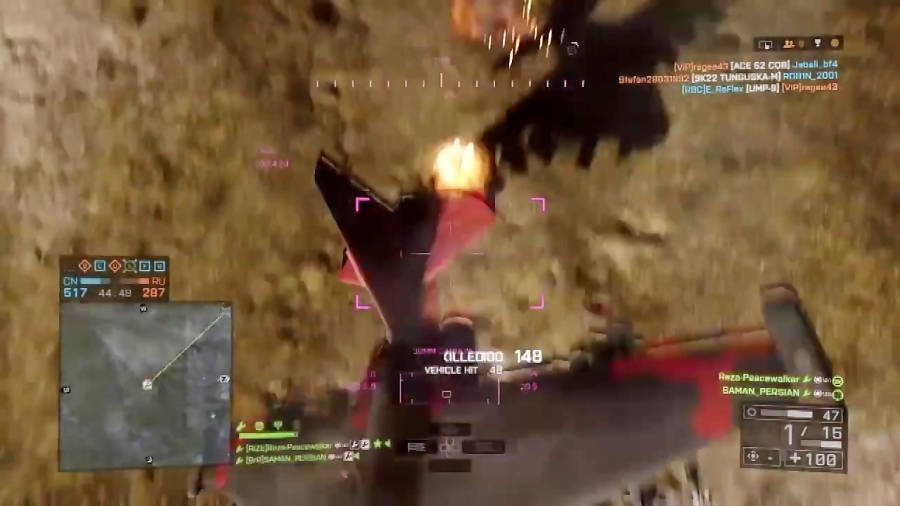 Bf۴_Attack heli montage 3