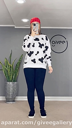 بلوز دورس طرح گاو