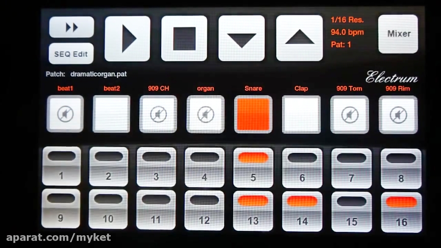 Electrum Drum Machine _ Sampler for Android devices