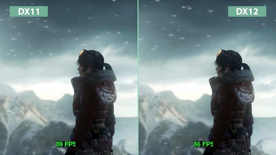 مقایسه گرافیک Rise of the Tomb Raider DX11, DX12, 980ti