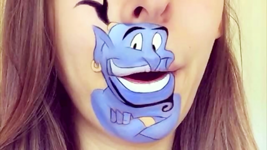 فیلم نقاشی شخصیتهای کارتونی رو...