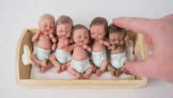 عروسک های سیلیکون کریسمس