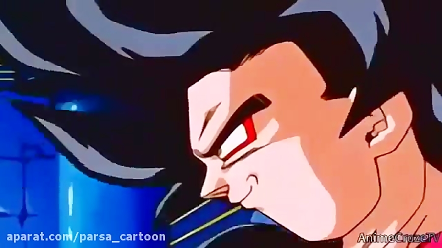 Dragon Ball Gt نبرد گوکو سوپر سایان 4 علیه بیبی وجیتا