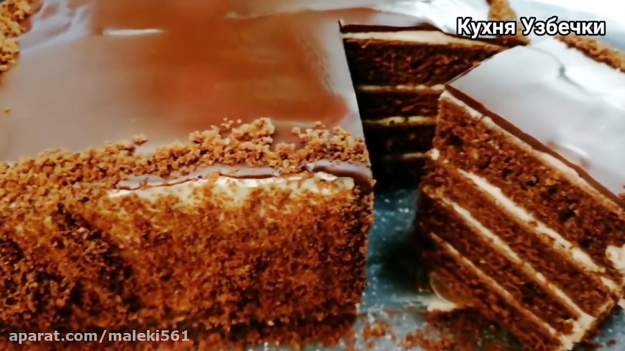 طرز تهیه کیک ساده با پف برای 4 نفر