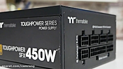 جعبه گشایی و بررسی جامع پاور مدولار Thermaltake ToughPower SFX 450W