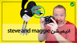 استیو و مگی-ماجراهای استیو و مگی-کارتون استیو و مگی-(داستان مدرسه رفتن با بابی)