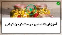 آموزش درست کردن ترشی-ترشی شور-ترشی مخلوط-(ترشی هویج و پیاز)