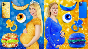 ترفند رقابتی خوردنی زن باردار...