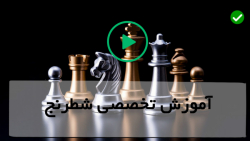 آموزش ترفندهای شطرنج - انواع حمله در شطرنج - تاکتیک چنگال اسب