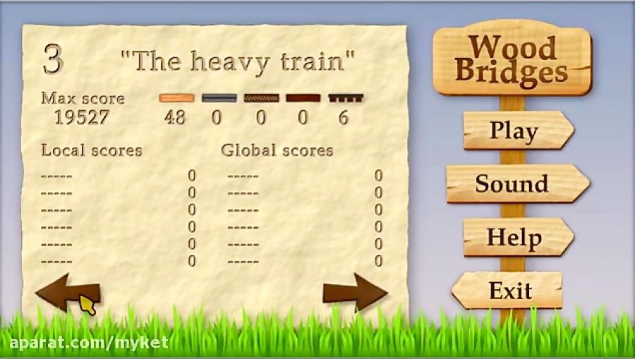 Wood , Bridges , Android , Game , برنامه , اندرویدی , آدرس , https: , myket , app , com , edba , woodbridgesfree , ?lang=fa , دانلود