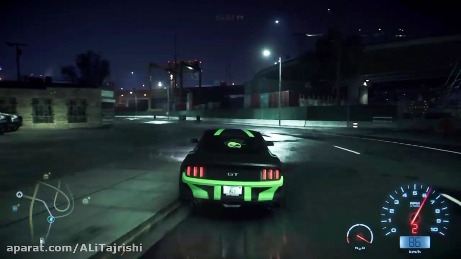 گیم پلی کوتاه از need for speed بر روی ps4