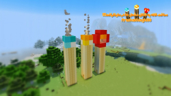 ساخت خانه لوکس به شکل مشعل در ماینکرافت!!! | MineCraft