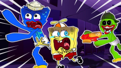 هاگی واگی و باب اسفنجی  دوست خ...