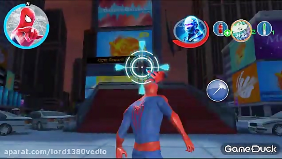 مرد عنکبوتی اندروید نبرد با الکترو