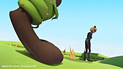 دختر کفشدوزکی و گربه سیاه دوبل...