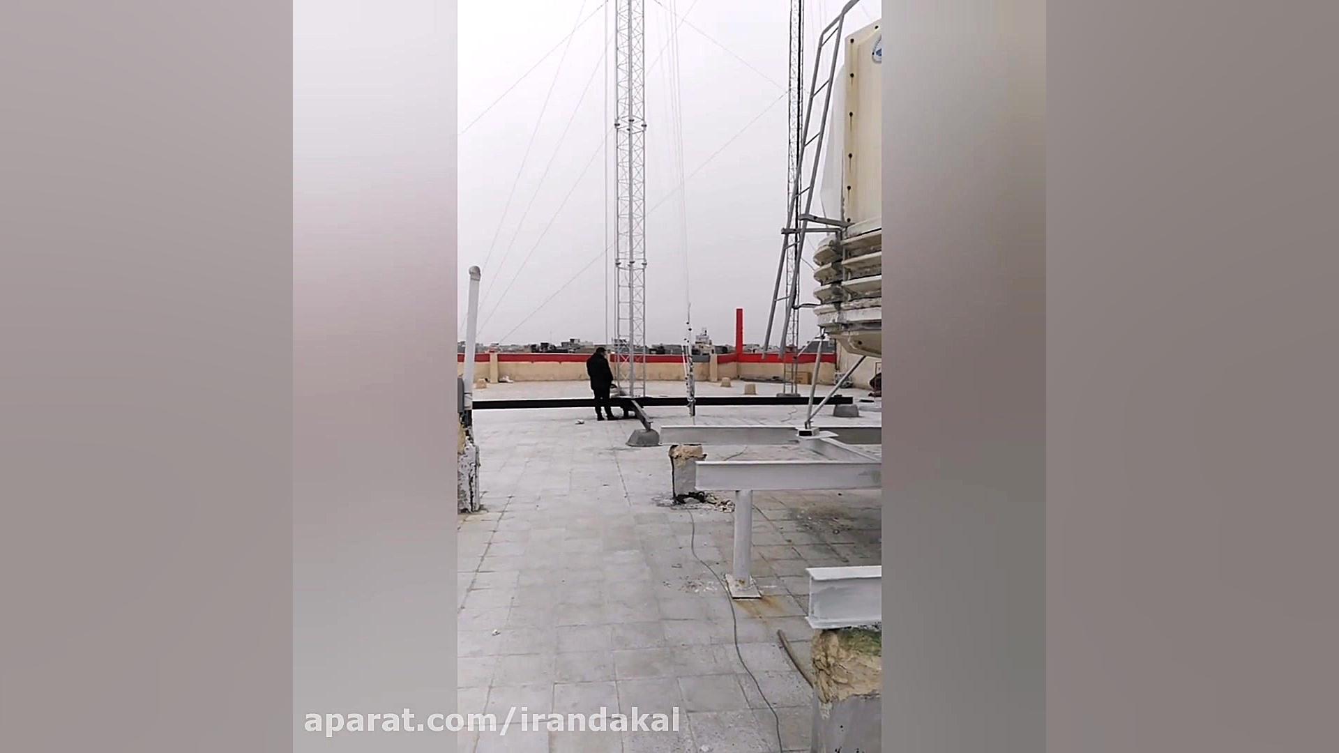 نصب و اجرای دکل مهاری 60 متری پروتز سینه