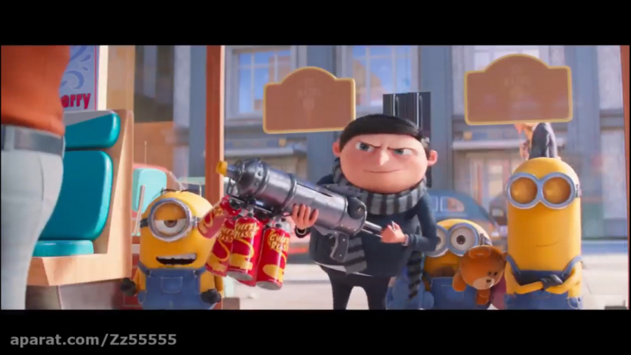 تریلر انیمیشن مینیون ها : ظهور گرو | Minions: The Rise of Gru زمان43ثانیه