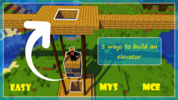 ماینکرافت 5 روش آسان برای ساخت آسانسور | ماینکرفت ماین کرافت ماین کرفت Minecraft