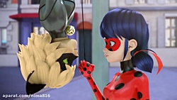 دختر کفشدوزکی و گربه سیاه دوبل...