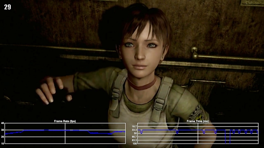 فریم ریت بازی Resident Evil Zero HD نسخه PS3