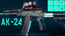 اتچمنت گان AK-24 در بازی بتلفیلد 2042 | Battlefield 2042