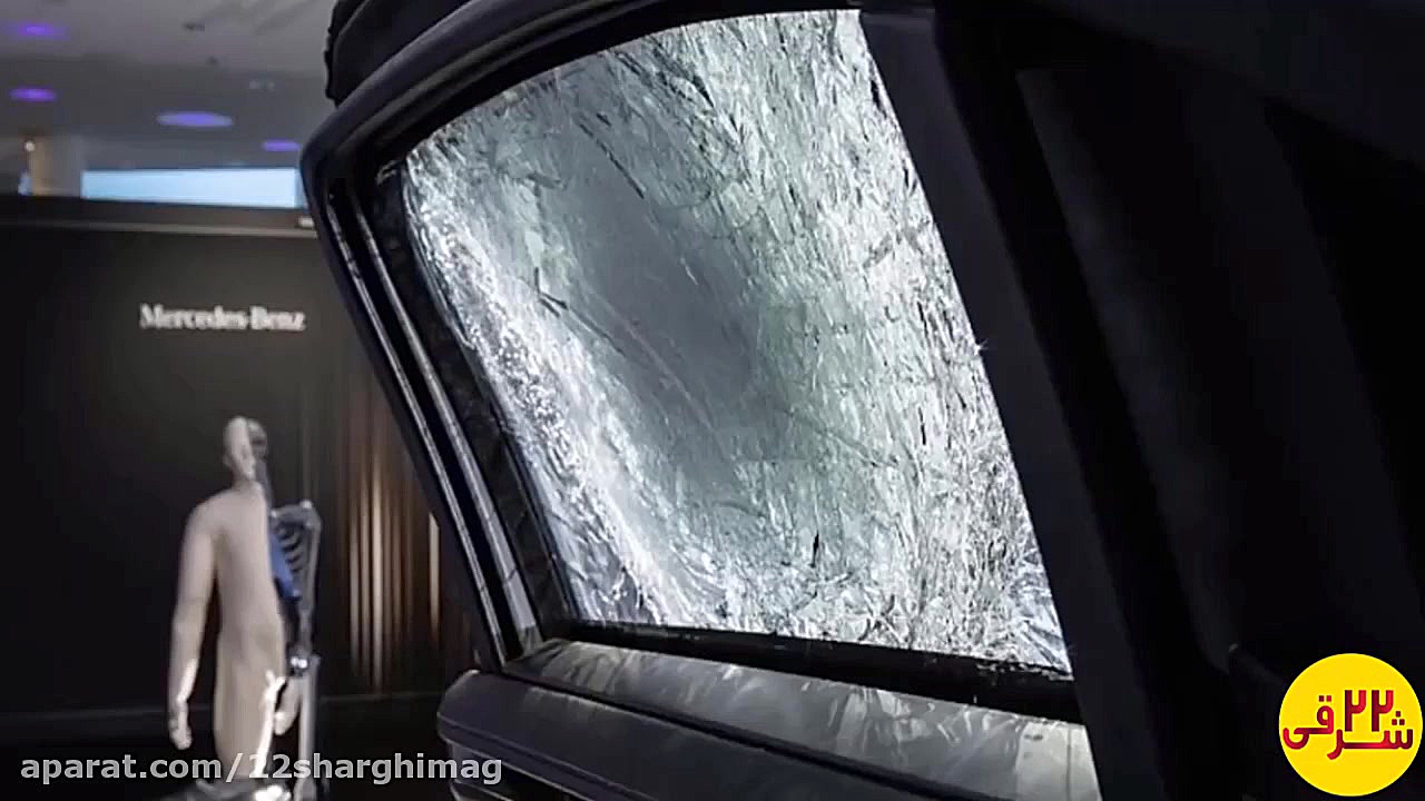 مرسدس بنز ضد گلوله اس ۶۸۰ گارد ۴ماتیک زمان130ثانیه