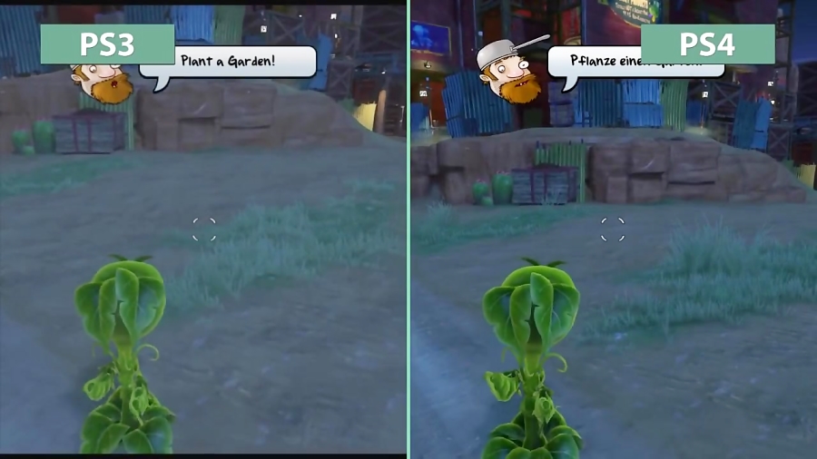 مقایسه گرافیک بازی Plants vs Zombies Garden Warfare