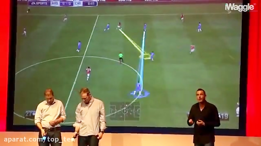 اجرای بازی FIFA با کنترولر MOVE