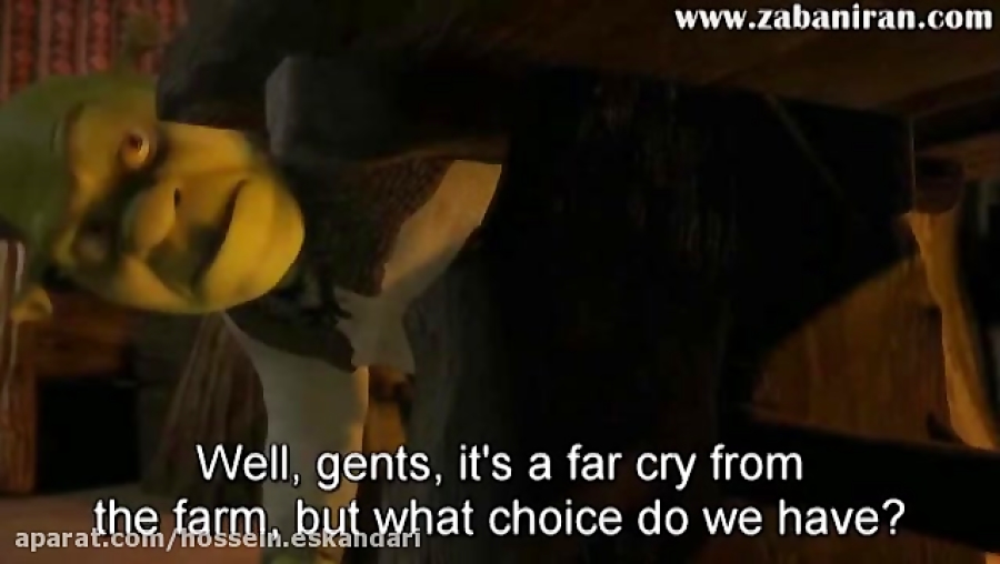 آموزش انگلیسی آسان انیمیشن Shrek قسمت دوم زمان507ثانیه
