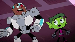 کارتون تایتان های نوجوان علیه...