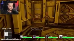 بازی ترسناک با آریا کیوکسر